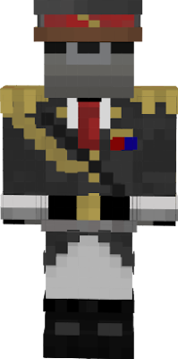 yes i returned and i made him a dictator this is good for the mine colonies mod have fun and enjoy this skin that i almost havent spent any time on