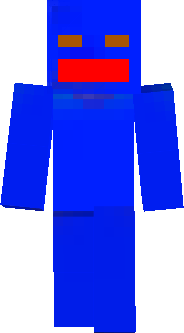 it is a person who sneaks up on people and scares them. don't judge this is my first skin.