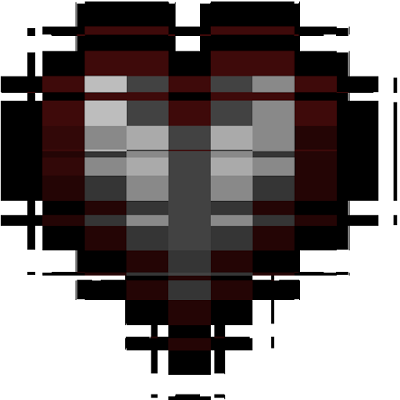 Replaces‎ the‎ red‎ dye‎ with‎ a‎ heart‎ icon!