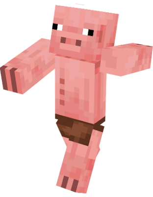 there is the retextured civilan pigman with loincolth, done for biome project 2.0