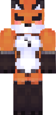 My version of a Sexy Furry Fox I guess??? No, this isn't an edit (Finally) this was made from scratch on the Nova Skin Editor. Posting it so I can find it later.