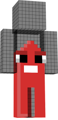 Number Lore 9 Skin (open mouth) Minecraft Skin