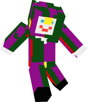 Emeralds Are Green, Redstones Are Red And Obsidian Is Purple, But This Guy Pretends To Be A Living Mix Of The Three Ores!