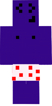 Um cara do Minecraft roxo