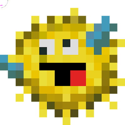 A derpy, derpy, pufferfish, sure to make you laugh every time you catch one. *Beware, as this pufferfish has been found to participate in derpy acts such as grieving, mishaps with TNT, and being so proud of his dirt block house.*