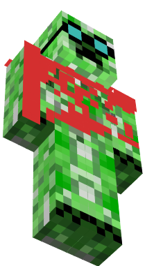 creeper with goggles