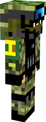 Army Skin with Letter I