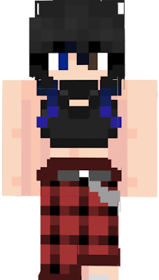All bases do not belong to me I just used them to make a minecraft skin Plus I edited the hair and Eyes a bit