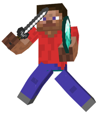 Steve, with a red shirt