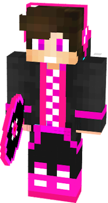 PinkAnt Im A Fan I Made This Minecraft Skin FOr You If You Play Minecraft Thank You :)