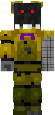 its withered springbonnie but withered bonnie style