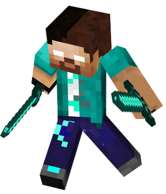 Minecraft: Pocket Edition Rezendeevil Skin For MCPE Herobrine, skin de  minecraft, fictional Character, android png