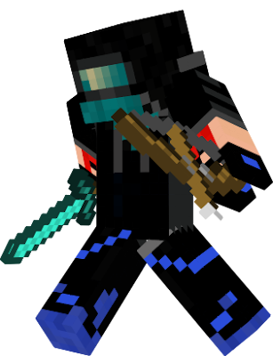 this guy LOVES to climb mountains and kill mobs with is sword and bow