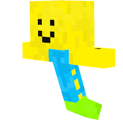 roblox noob (INSPIRED BY ROBLOX!) Minecraft Skin