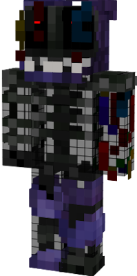 The Joy Of Creation : Ignited Bonnie Minecraft Skin