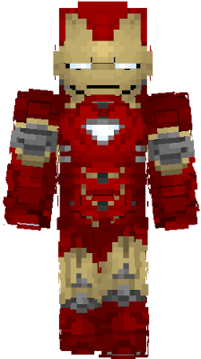 iron man minecraft skin