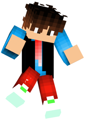it is me as a minecraft person