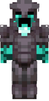 Diamond Creeper Netherite Armor