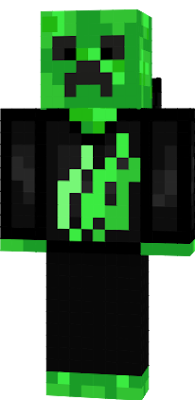 I designed this skin green because I was inspired by the other PrestonPlayz skins. :D