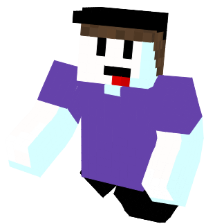 This is TehEndrBoii as James (TheOdd1sOut) wearing a Sooubway shirt but purple