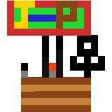so..not really a 3D balloon,but you CAN send your valuables to safety in a minecart with a chest crated WITH this icon! or you can loot rival's stuff and send the track straight into lava,slowly melting their diamonds!!! but who would do that!? replaces minecart with chest inventory icon.