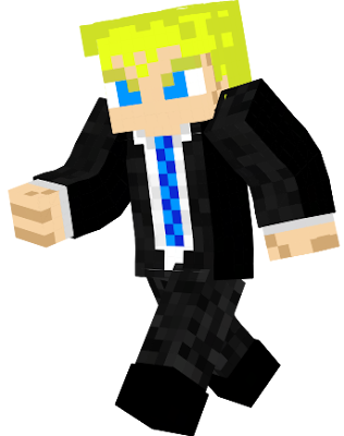Epic blonde character with cool suit, use him wisely