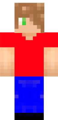 A simple boy/teenager skin with demin shorts and a red shirt. Enjoy :)