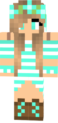 The youtuber's real skin!
