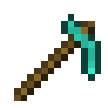 Hoe,is,better,than,pickaxe,at,mining