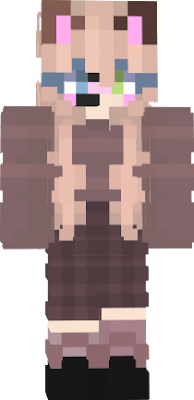 This is another one of our roleplay skins. I don't know why, but everytime I look at her.. it gives me goosebumps... Something is off about her.