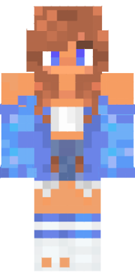 Same skin as Blond and Blue Aphmau, but with dark blue eyes