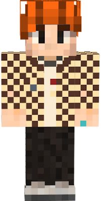 Tyler Joseph from the band Twenty One Pilots. This skin is from the Choker music video.