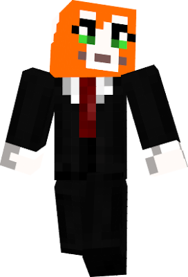 Its stampy waring a suit