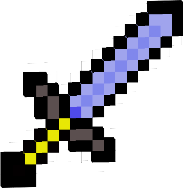 diamond sword with a blaze rod