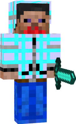 kevin with a diamond sword