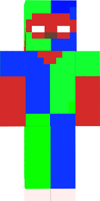 tem-azul-verde-vermelho-amarelo e branco é uma skin bem sinplisona como vc consegue visualisar pela imagem no campo a cima.