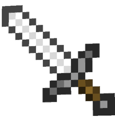 A giant ironsword