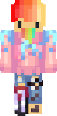 Well... the last one didn't last long but this one was made by my friend which is great at making skins and she's called; ___Cry_Baby___ so thank you ___Cry_Baby___!