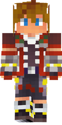 Sora, de la mythique série de jeux KINGDOM HEARTS est trop beau et trop mignon <3 alors je recrée celui du 3 dans Minecraft. J'ai galéré. - XxChocomilkxX