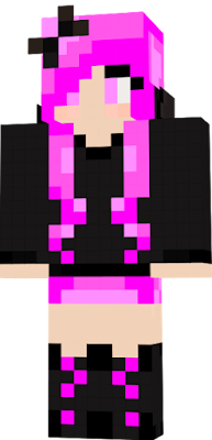 Made for mckennashe. Good to use as a matching skin (BFFS) with Blue Creeper Girl (lpscatsmew)