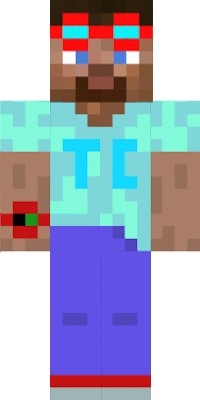 the second version of the tc2142 skin, featuring new redstone shoes, watch, and goggles! +a new shirt, with the TC on the front instead of the back! *NOTE: im still wearing the same pants! (might be changed in a future version)