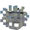 a silver fish possessed by herobrine