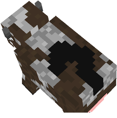 derpy minecraft cow