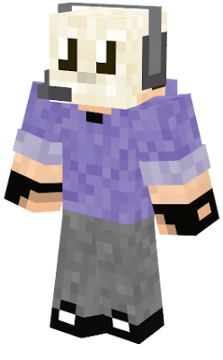 a skin I made to look like my profile pic across most platforms. Only uploading here, as I'm trying to get onto my bedrock edition for use on Xbox