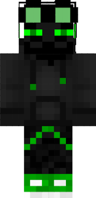 You may think I'm part Enderman. I don't think so, though. If you look at me I won't get mad. I never got to know my parents, since they left when I was just a baby. I like my headphones, they give me some sweet tunes to listen to. Try to build a statue of me, you'll mess up a couple of colors. Guaranteed.