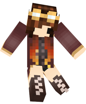 Credit to AshleyZombi for making the steampunk outfit so I thought it was pretty neat so I edited it thanks Ashley <3