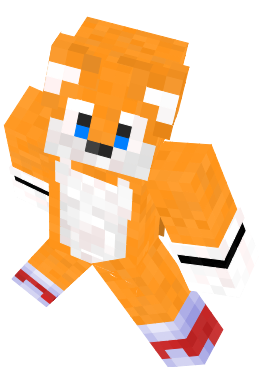REAL LIFE TAILS SONIC MOVIE 2 SKIN PNG!