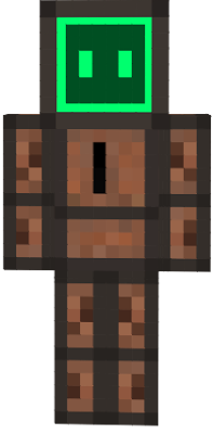A jukebox golem I'm going to be playing on a server. This is a base so I can easily add on different clothing on later.