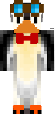 Bowtie penguin with pilot glasses