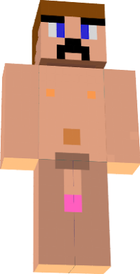 My skin is a nacked guy with non clothes